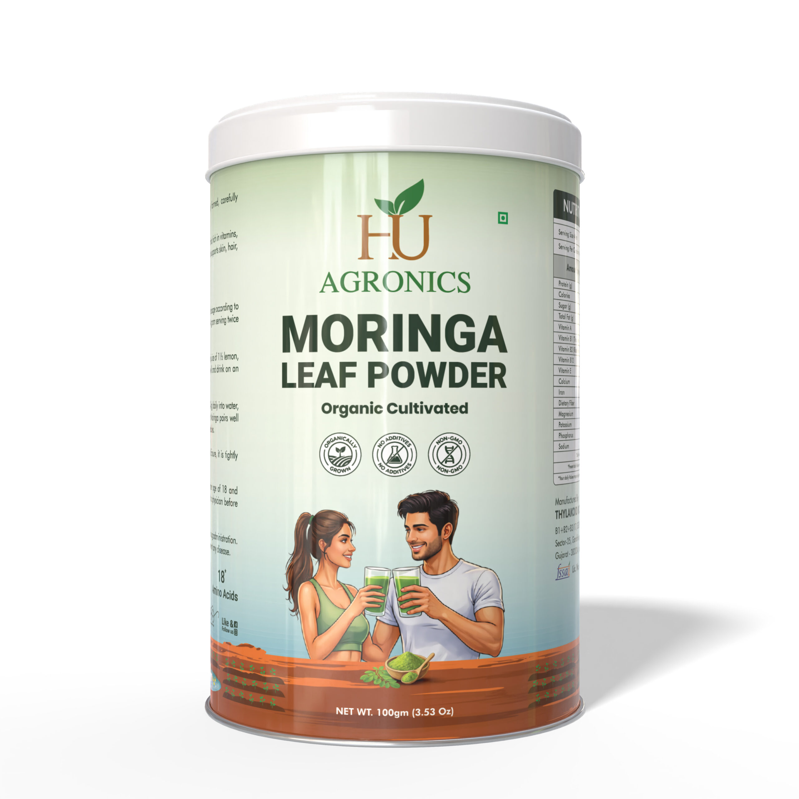 Organic Cultivated Moringa Leaf Powder